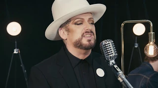 Boy George covers YMCA and asks Why Not?