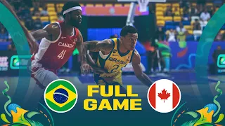 Brazil v Canada | SEMI-FINAL | Basketball Full Game | FIBA AmeriCup 2022