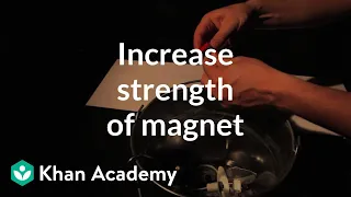 Increase strength of magnet | Discoveries and projects | Physics | Khan Academy