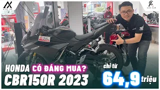 Có Nên Mua Honda CBR150R 2023 Đen Nhám giá chỉ 64,9 Triệu? Kiếu Dáng Thể Thao cho AE Biker | Alo Xe