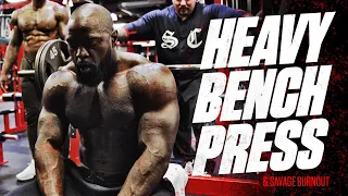 Heavy Bench Press & Savage Burnout| Mike Rashid & Big Boy