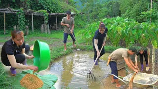 Build a chicken coop. Make a seedbed. Forest life skills