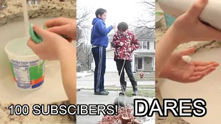 100 Subscriber Special - Extreme Dares!