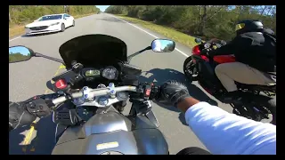 YAMAHA FZ1 VS GSXR1000