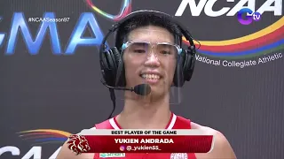 Best Player of the Game: Yukien Andrada | San Beda vs. Perpetual | NCAA Season 97