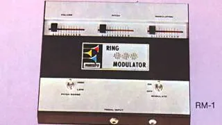 Maestro Ring Modulator RM-1. Demonstration Record. 1972