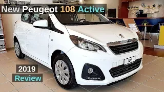 New Peugeot 108 Active 2019 Review Interior Exterior