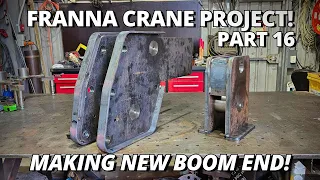 Building NEW Crane Boom End! | Franna Crane Project | Part 16