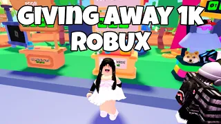 Giving away 1k ROBUX because I reached 400k subscribers