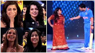 Beautiful Actresses Laugh Out Loud On Kapil Sharma's Hilarious Punches On Bharti Singh