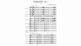 Rachmaninoff: Symphony No. 1 in D minor, Op. 13 (with Score)