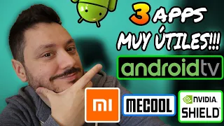 3 APLICACIONES Muy ÚTILES en Android TV!!!