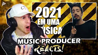 Music Producer Reacts to 2021 EM UMA MÚSICA | Inutilismo