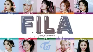 TWICE - 'F.I.L.A' (Fall In Love Again) Lyrics [Color Coded_Han_Rom_Eng]