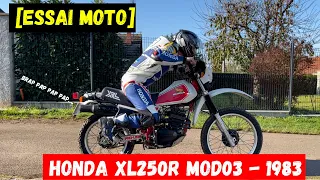 [ESSAI MOTO] HONDA XL250R MOD03 de 1983