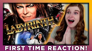 First time watching LABYRINTH | Movie Reaction!
