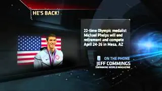 Phelps Ending Retirement