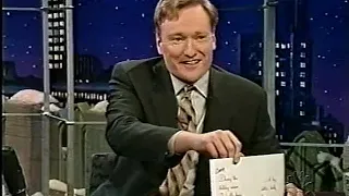 Late Night Conan's Christmas Cards 12/19/2000