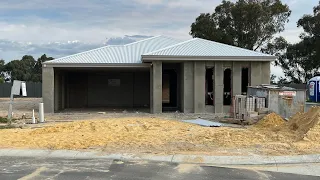 Glimpse into our second house build with HOME GROUP WA