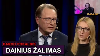 DAINIUS ŽALIMAS - Darbo pokalbyje su Daiva Žeimyte-Biliene - Delfi | Karalius Reaguoja