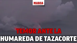 Expectación y temor ante la humareda de Tazacorte I MARCA