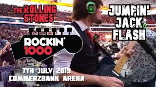 Jumpin' Jack Flash - The Rolling Stones - Rockin'1000 - Frankfurt 2019