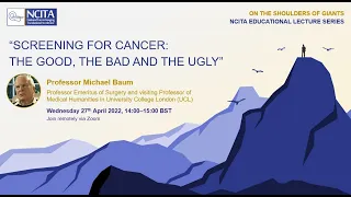 Screening for Cancer: the Good, the Bad and the Ugly