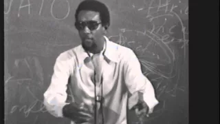 Stokely Carmichael Lecture at Howard University, 1972