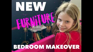 Evie Gets Some New Furniture In Her Room | Bedroom Makeover