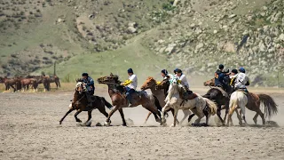 Конь, баатыр и горный ветер -"Кӧк бӧрӱ" (докум. фильм) #kokboru #altai #кокбору