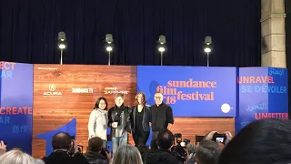 2018 Sundance FilmFest Day 1 Press conference begins !