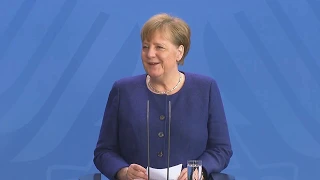Kanzlerin Merkel zu den aktuellen Beschlüssen des Corona-Kabinetts