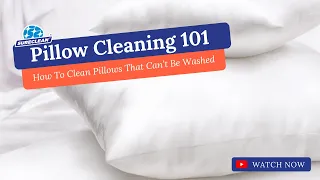 Pillow Cleaning 101: How To Clean Pillows That Can’t Be Washed