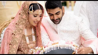 Saima & Zeeshan Nikah | Luxury wedding Highlight in Warbrook house 2022 |