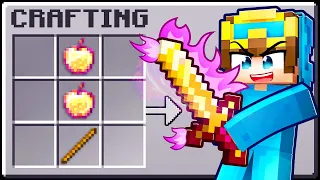 Minecraft But You Can Craft Any Sword!