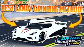 BEST Candy Grinding Method! - CDT Candy Event! | Car Dealership Tycoon | Roblox