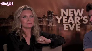 Michelle Pfeiffer & Zac Efron talk New Year's Eve
