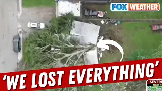 'We Lost Everything': Louisiana Tornado Survivor Helps Save Mother After Giant Tree Falls Onto Home