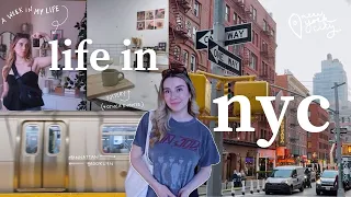 a busy week in my life in new york city *spending time out of my apartment*