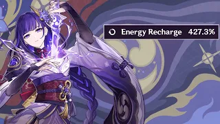 420% Energy Recharge Raiden Shogun