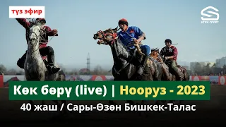 Көк бөрү (Live) Нооруз-2023 / 40 жаш / Сары-Өзөн - Бишкек-Талас