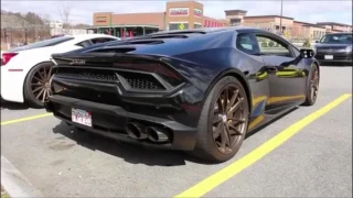 Lamborghini Huracan LP610-4 VS Ferrari 458 Italia - Fi Exhaust REV Battle ! Which one you pick ?