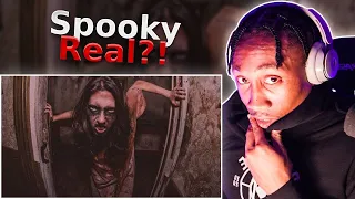 Top 10 SCARY Ghost Videos That'll SCAR Your BRAIN ( Nuke's Top 5 ) [REACTION!!!]