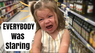 The Reality Of Taking A Toddler Shopping | TEEN MOM