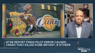 NTSB report finds pilot error caused crash that killed Kobe Bryant, 8 others