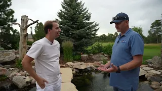Colorado Springs: 12,000 Gallons Koi Pond!