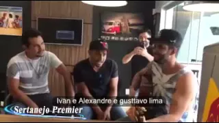 Que voz incrível!!! Gusttavo lima com Ivan e Alexandre  Por Deus