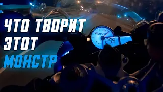 BMW S1000 RR vs YAMAHA R1 (2014) | АВАРИЯ ПОСЛЕ ГОНКИ