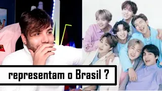 bts representa o Brasil mais que futebol e samba ? #bts