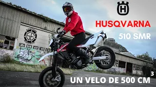 Mon jouet pour adulte ! Supermotard HUSQVARNA 510 SMR  de 2010 (Essai)